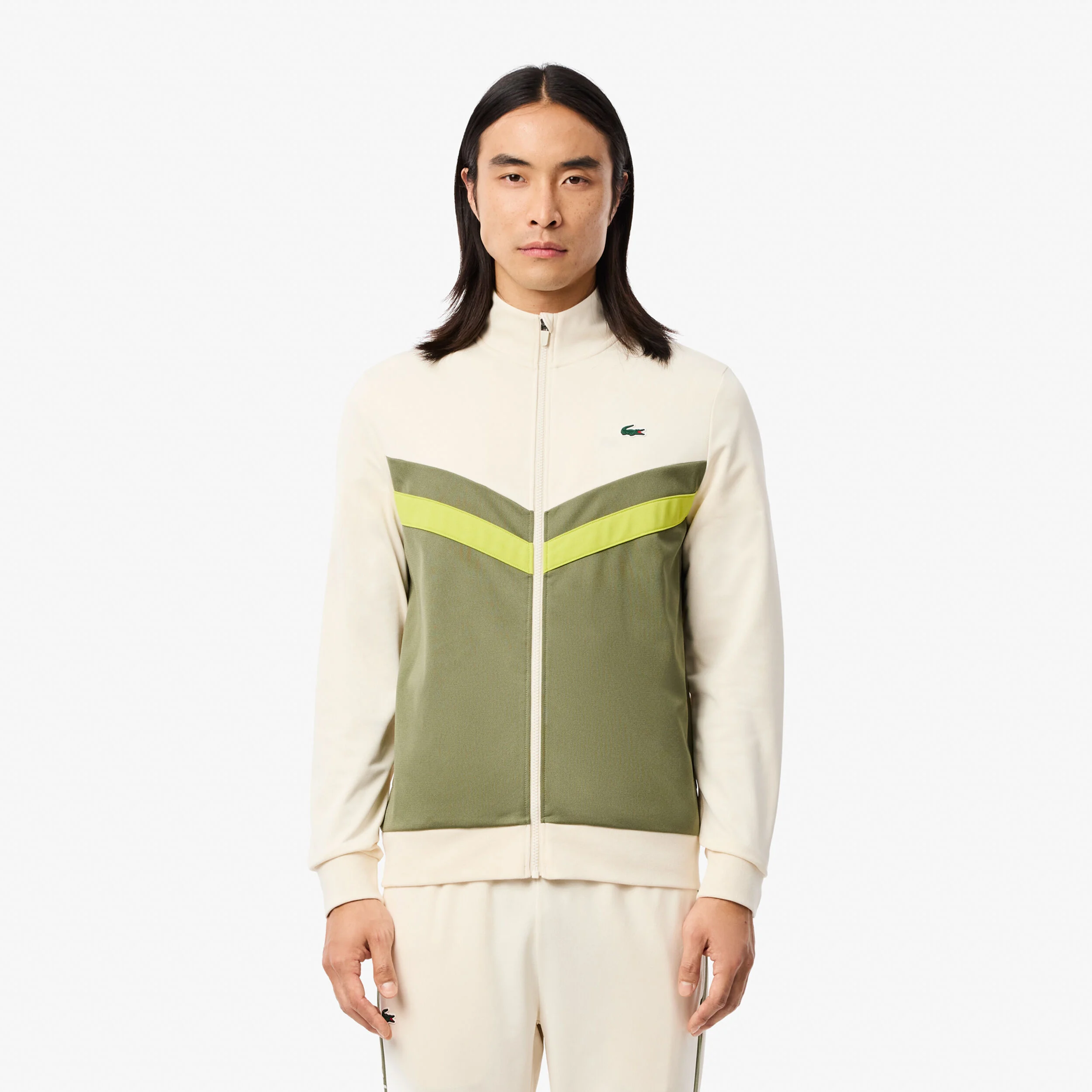 Technical Capsule Sweatjacke Herren - Creme, Mehrfarbig