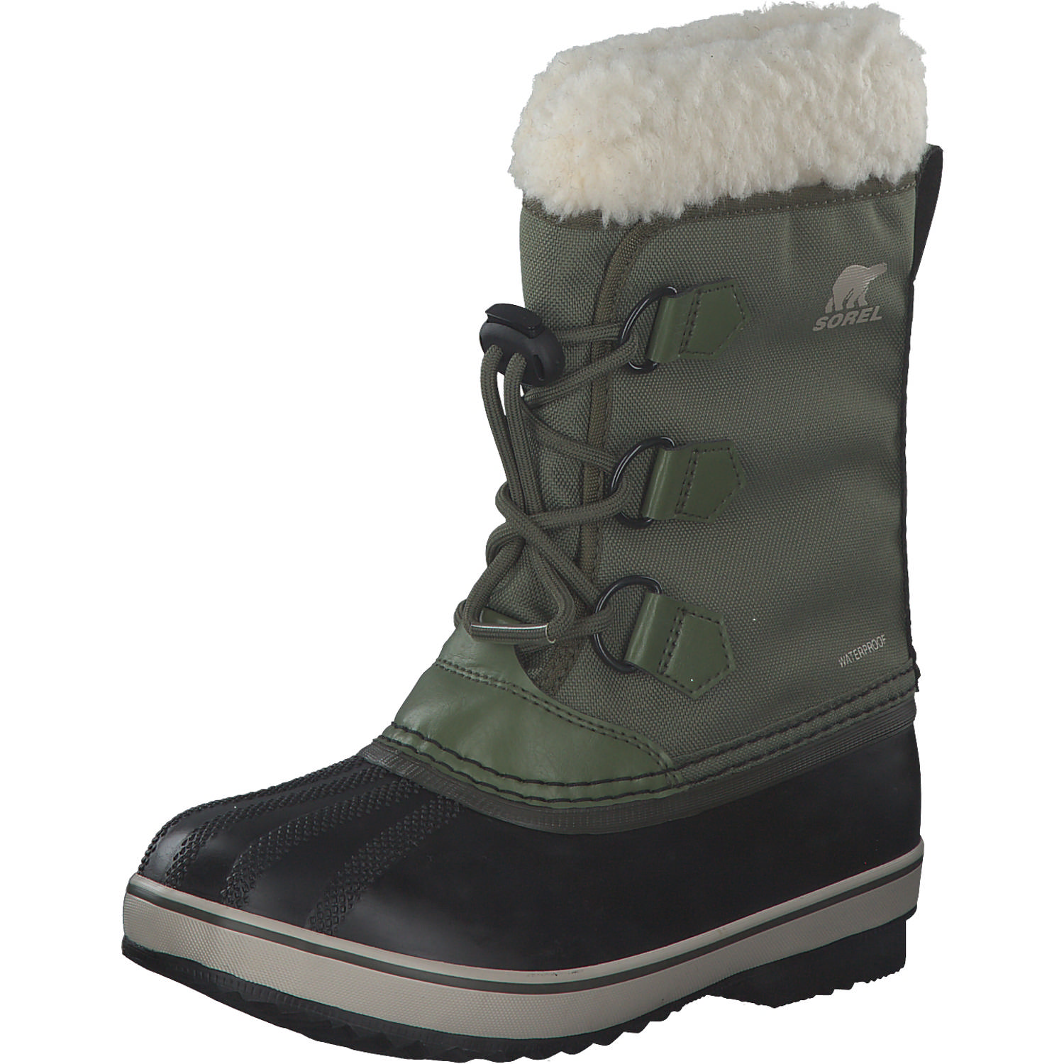 Sorel Yoot Pac Nylon NC 1962 M, Stiefel (Kinder), Kinder, Grün