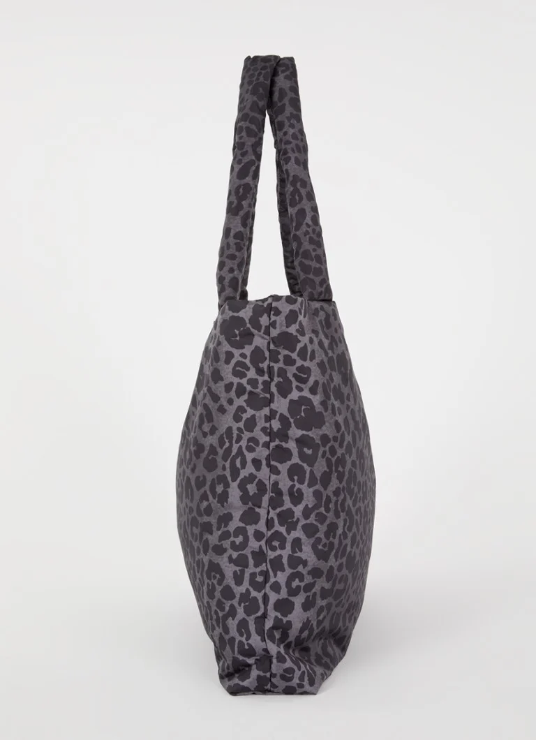 Studio Noos Puffy Mom-Bag diaper bag with leopard print