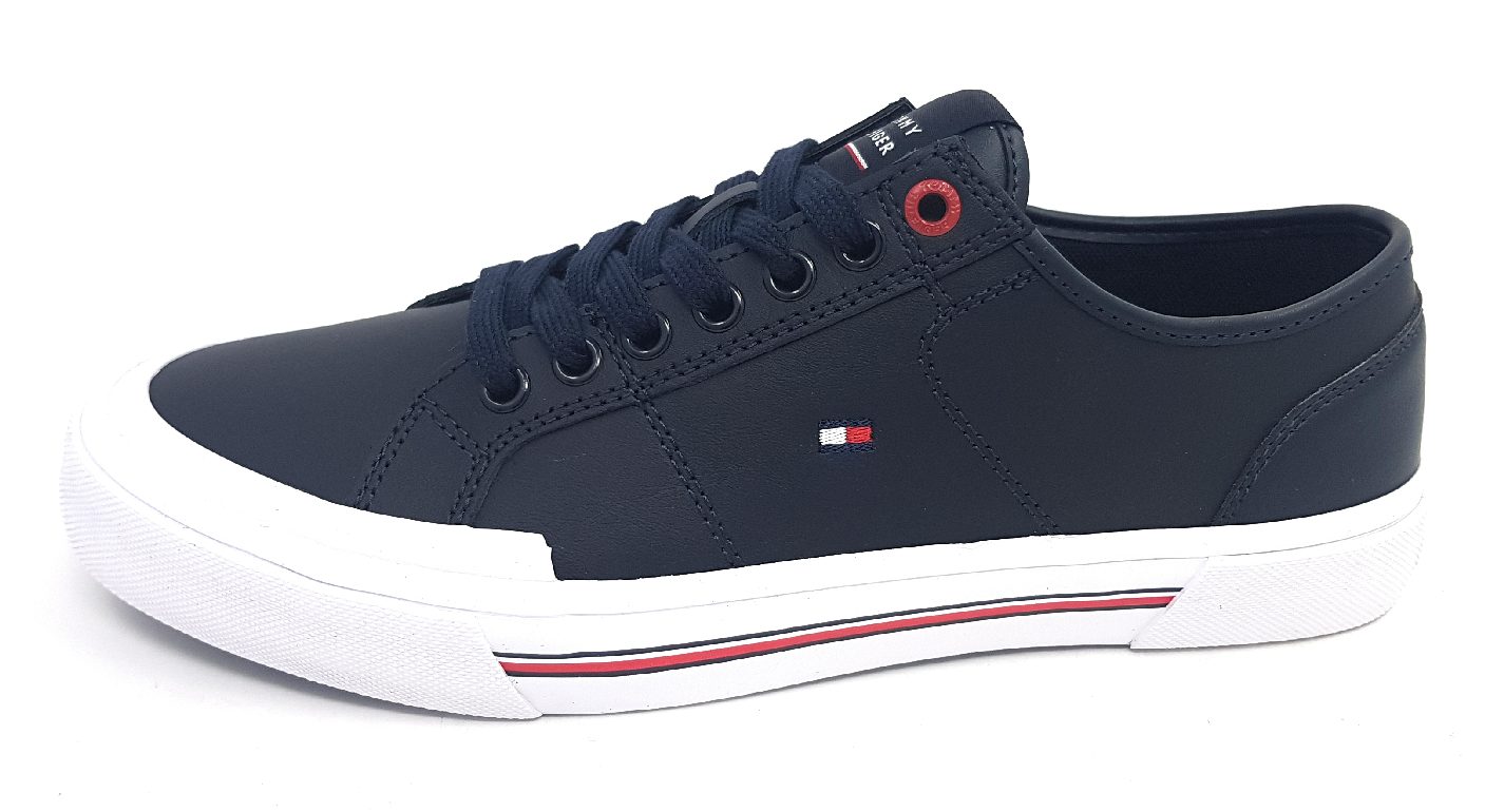 Tommy Hilfiger core corporate vulc EM0EM04561 Schwarz DW5 Desert sky