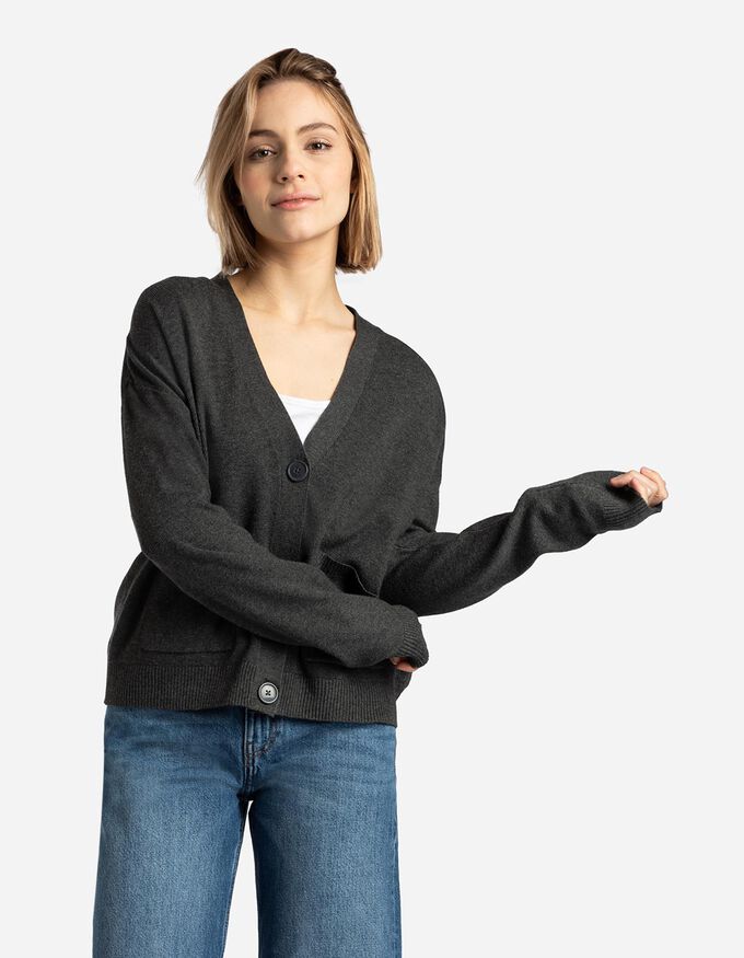 Cardigan - Viskose-Mix