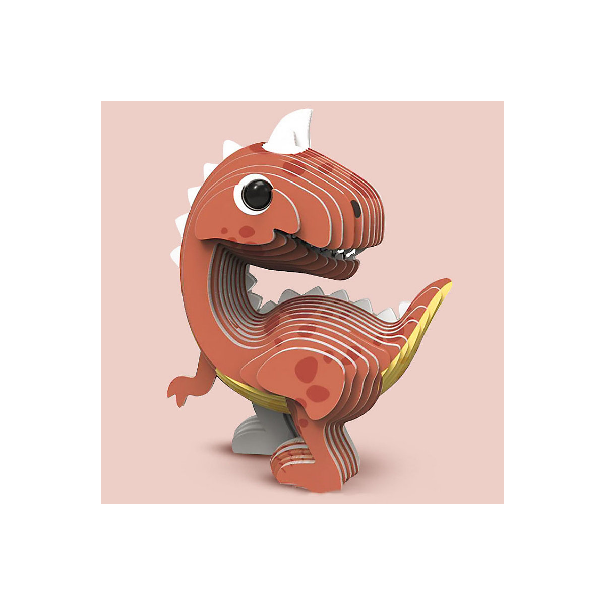 Dreidimensionales Kinderpuzzle Dinosauriermodell Papierzusammenbau Spielzeug für frühes Lernen