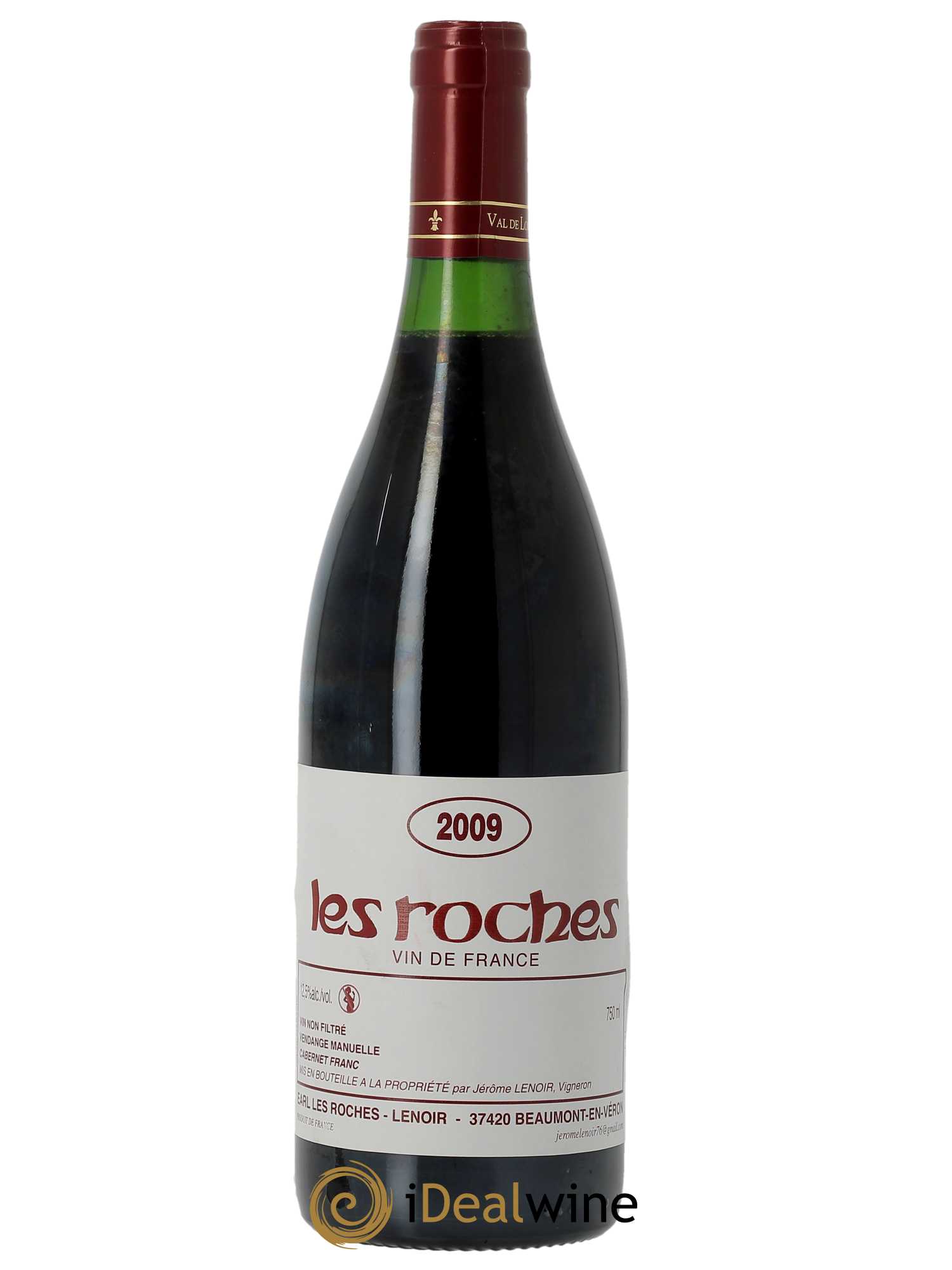 Chinon Les Roches Lenoir (Domaine)  2009 - Lot de 1 Bouteille