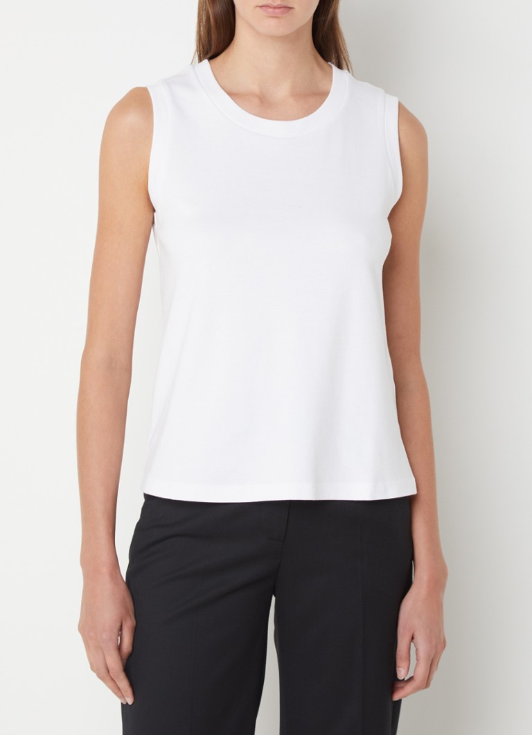 OPUS Ilayda sleeveless top with stretch