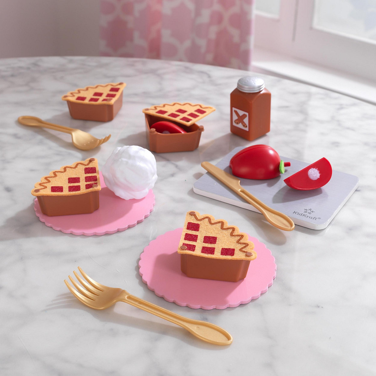 Create & Cook™: Apfelkuchen - Spielzeuglebensmittelset, Zubehör für Spielküchen