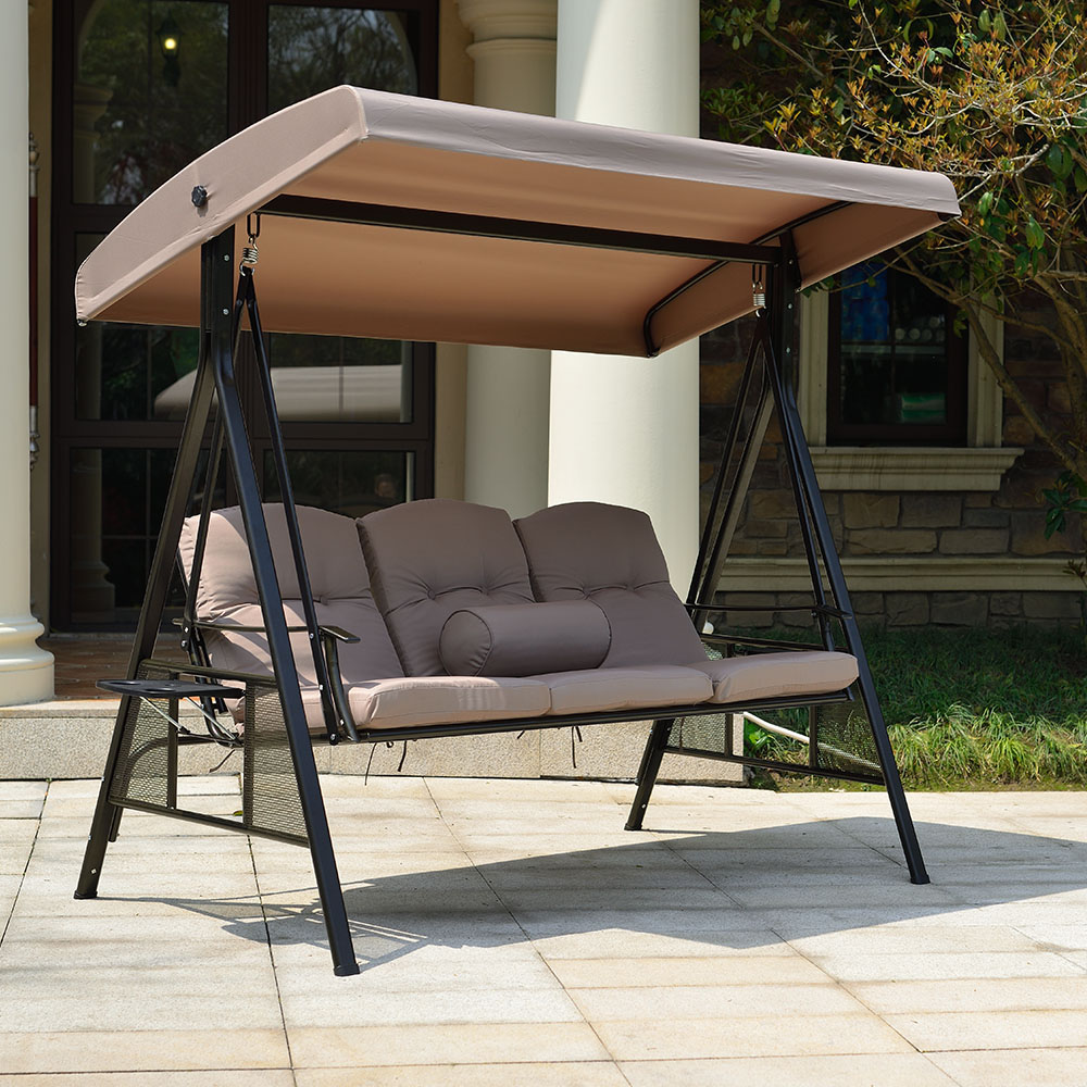 Home Deluxe Hollywoodschaukel DESCANSO Beige