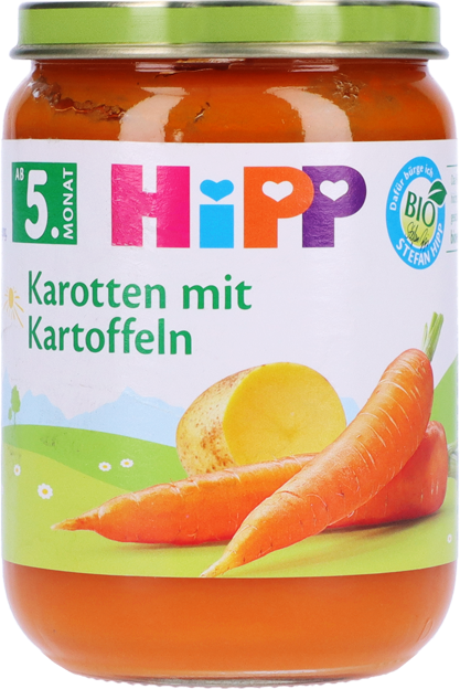 HiPP Bio Karotten mit Kartoffeln