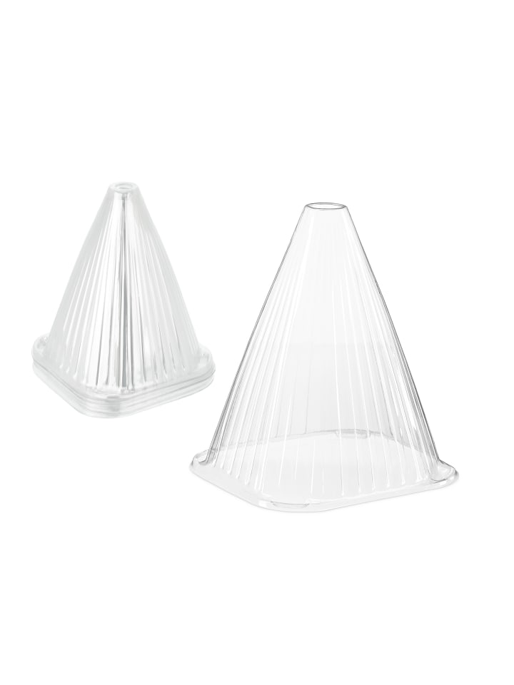 relaxdays 24 x Pflanzenhut - (B)19 x (H)22 x (T)19 cm günstig kaufen onesize