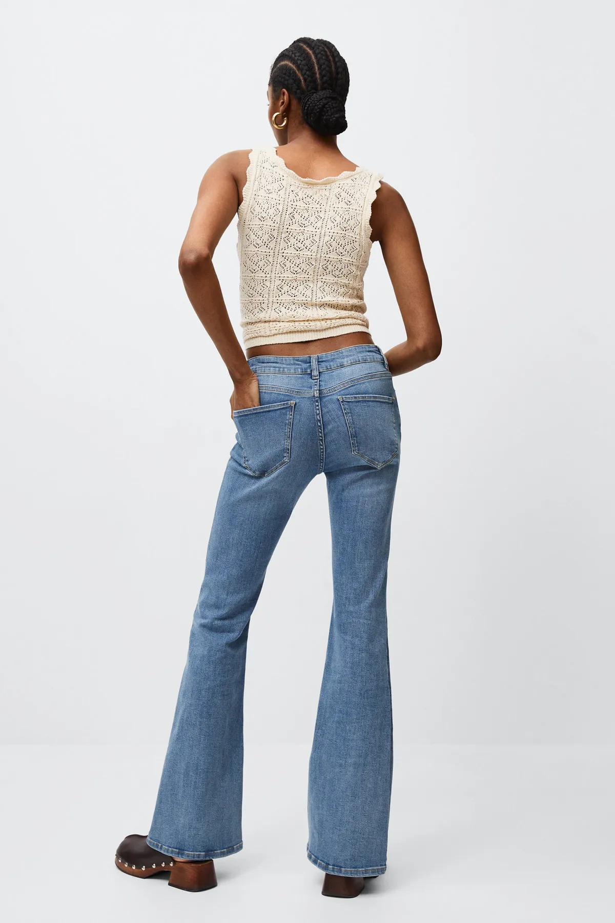 MANGO  Blaue Damenjeans 27040896