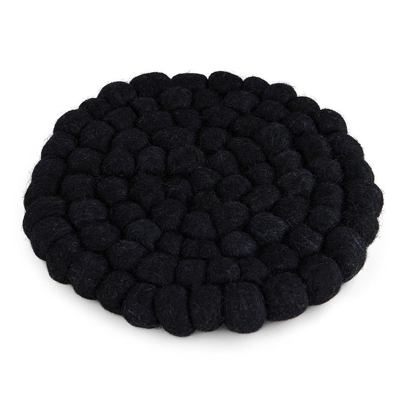 Home Gryteunderlag ø 21 cm ull sort