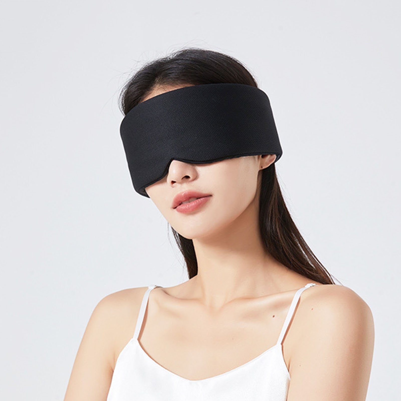 farfi Gesichtsmaske Dual Sensory Space ultimativem Komfort Schlaf-Augenmaske, Augendruck lindern,entlasten ermüdung der augen,Schattierungslinie