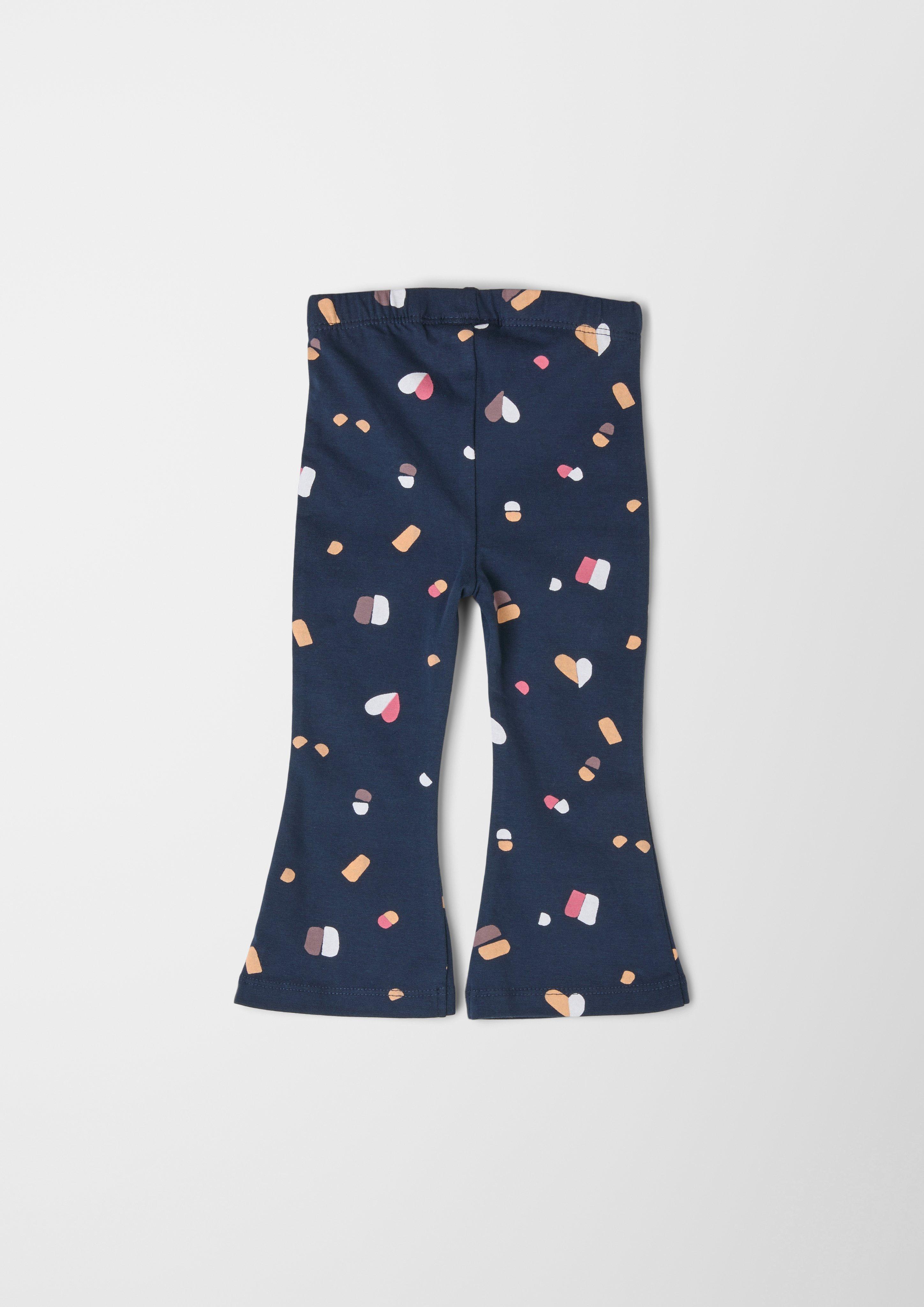 Musterleggings mit Flared leg  2119924-59A4