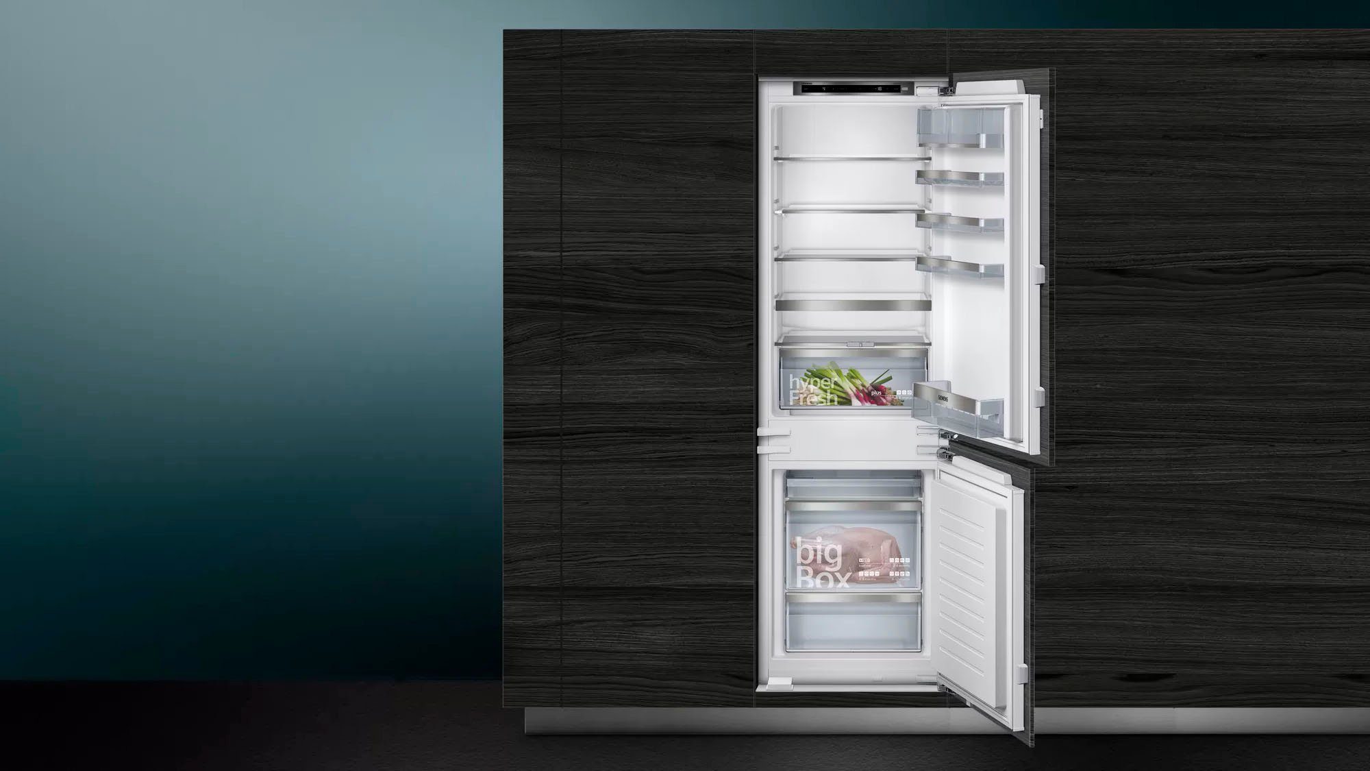 SIEMENS Einbaukühlgefrierkombination iQ500 KI86SADE0, 177,2 cm hoch, 55,8 cm breit
