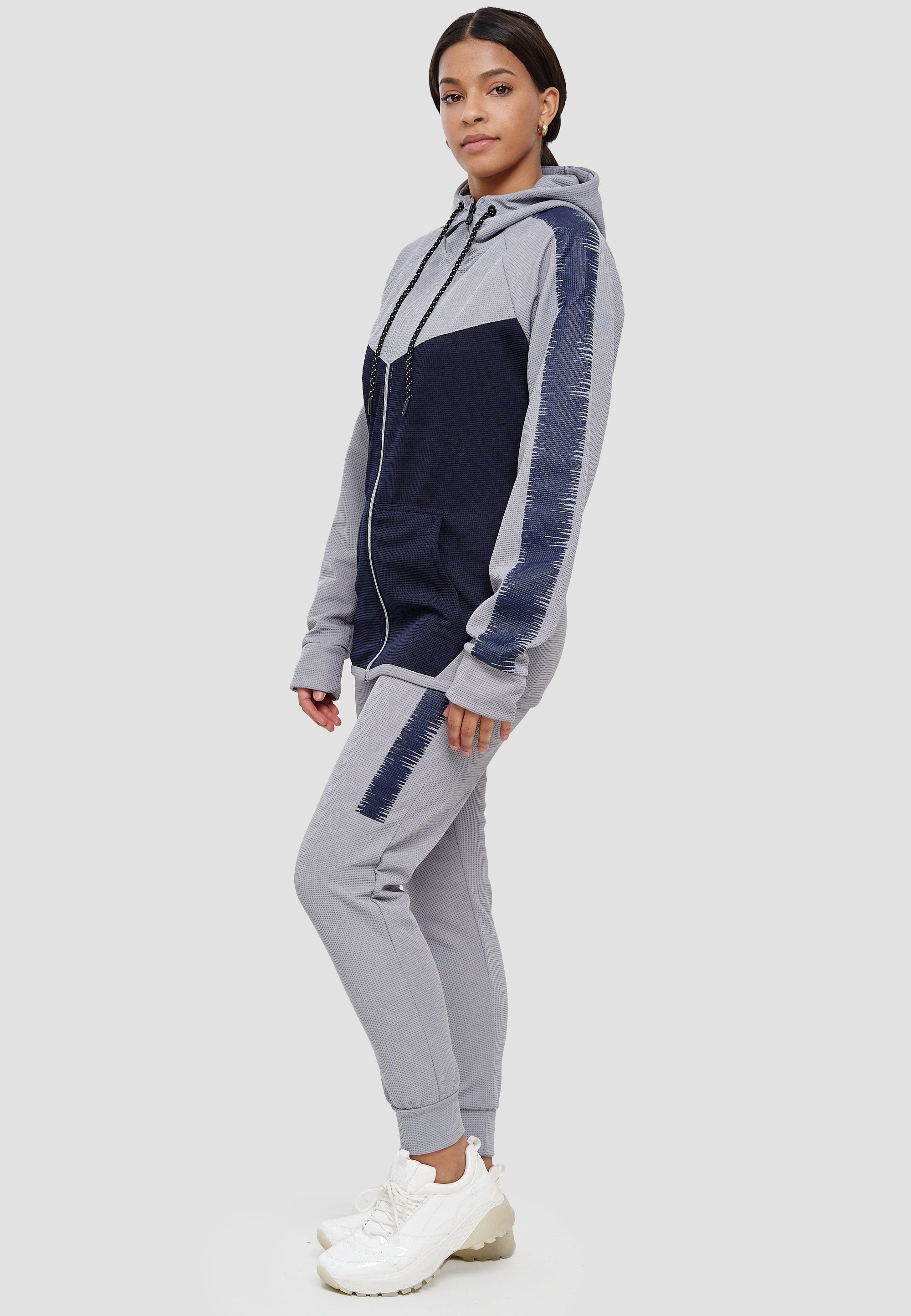 John Kayna Jogginganzug Damen Jogginganzug Streetwear Fitness Sportanzug Jogging-Anzug Trainin (Sportanzug Jogger Trainingsanzug, 2-tlg), Fitness Freizeit Casual
