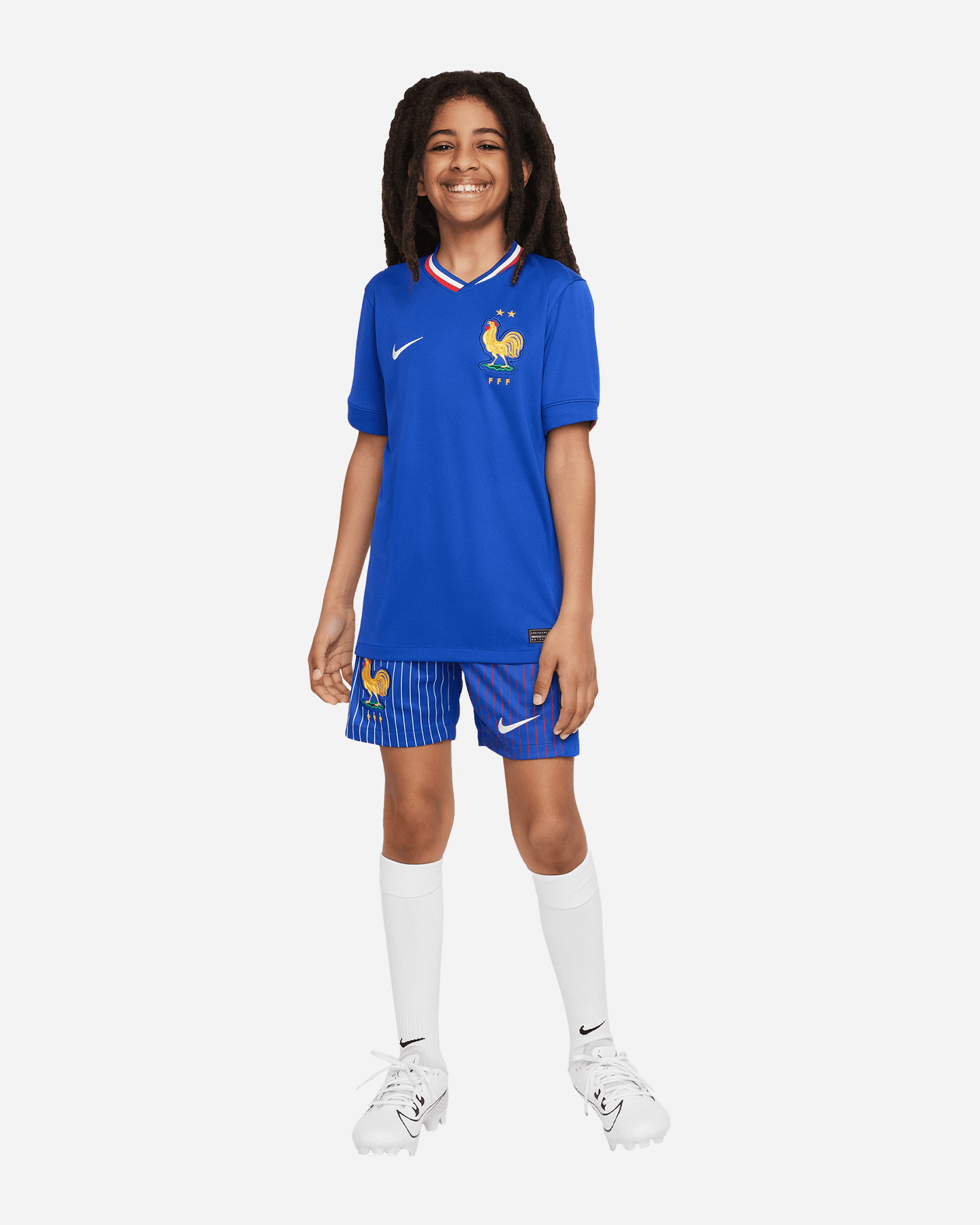 Oficiálny futbalový dres Nike Dri Fit France 23-24 Jr. Home FJ1583-452