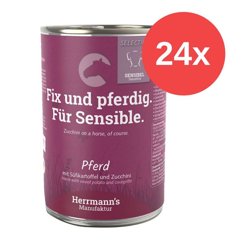 Sparpaket Herrmann's Selection Sensitive 24 x 400 g