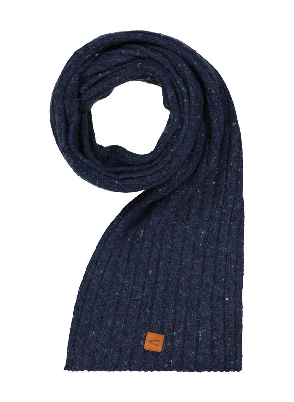 camel active, Schal, Merino-Alpaka, nachtblau