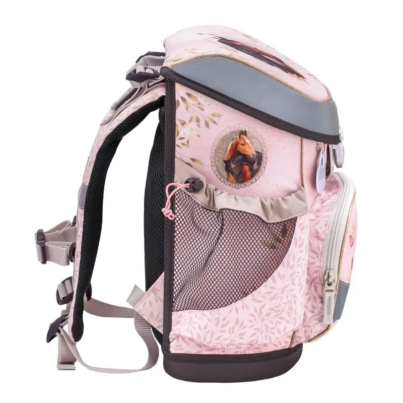 Belmil Mini-Fit ergonomisches Schulranzen-Set 4-teilig - Horse Chestnut