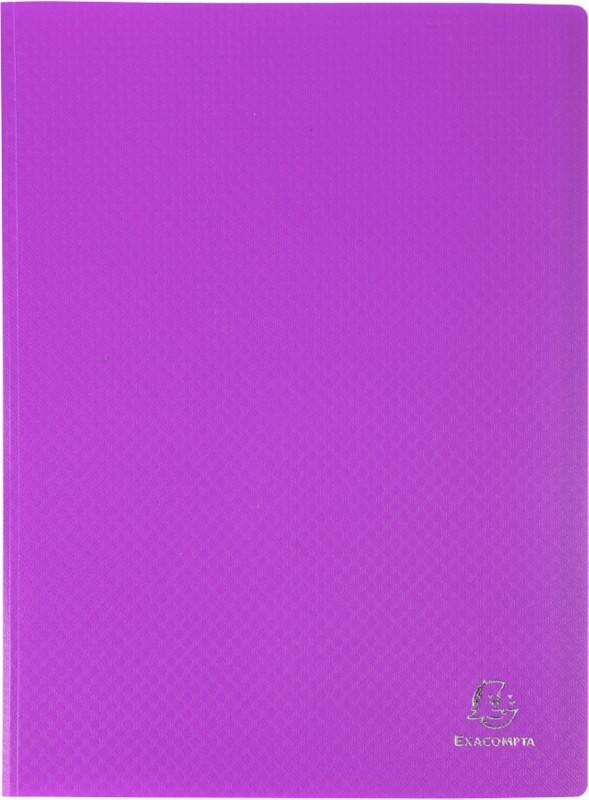 Exacompta OpaK Präsentationsmappe 100 Taschen Violett 8 Stück