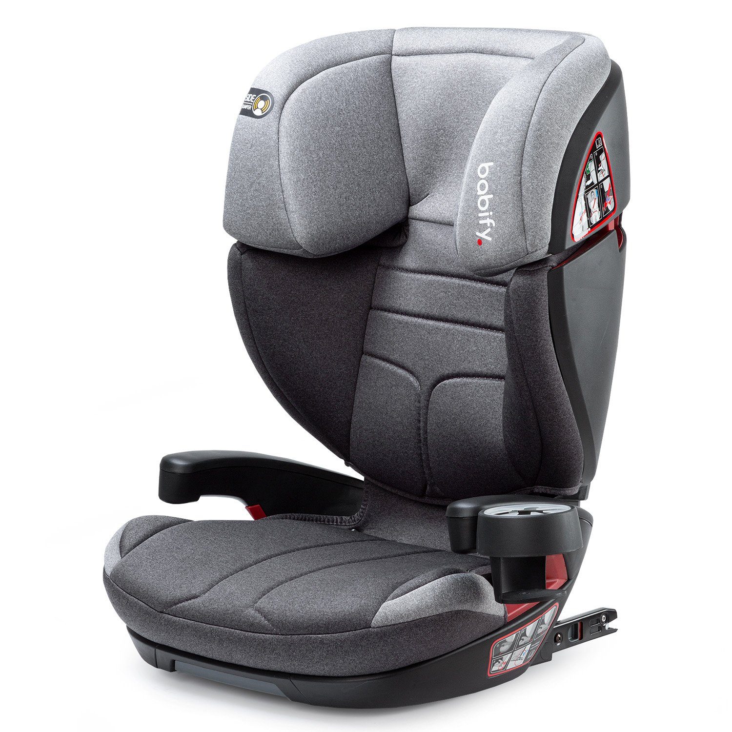 Babify Autokindersitz Voyager Fix Auto-Kindersitz, ab: ab 3 Jahren, bis: 12 Jahre, ab: 36 kg, bis: 15 kg