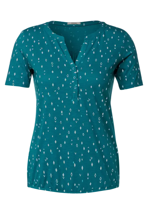 CECIL Tunikashirt mit Minimalprint
