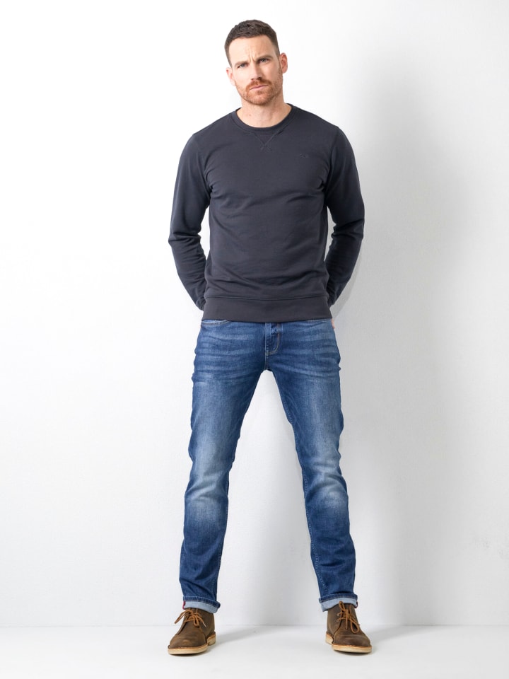 Petrol Industries Regular Tapered Fit Jeans Russel in Blau günstig kaufen
