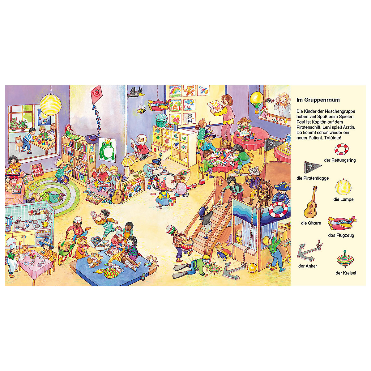 Suche und finde! Im Kindergarten