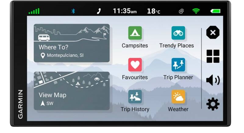 Garmin Navigationsgerät CamperVan