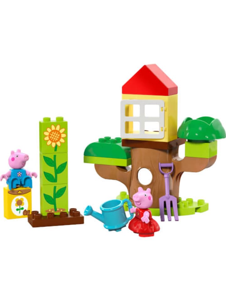 LEGO Bausteineset Duplo Pink Peppas Garten mit Baumhaus, ab 24 Monate günstig kaufen onesize