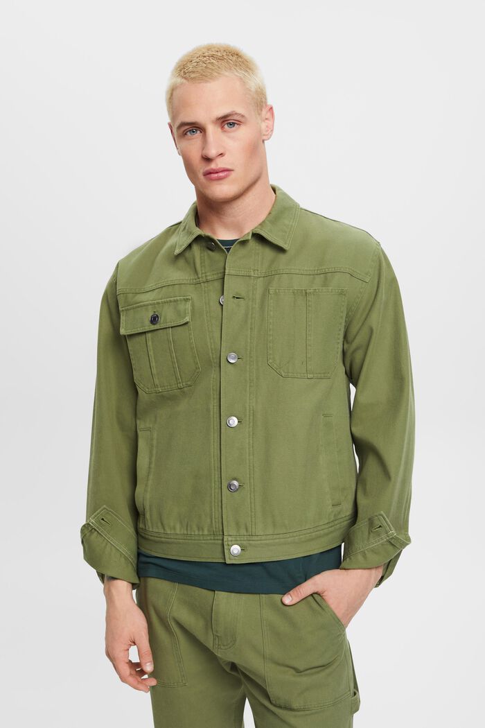 Truckerjacke aus Baumwolle