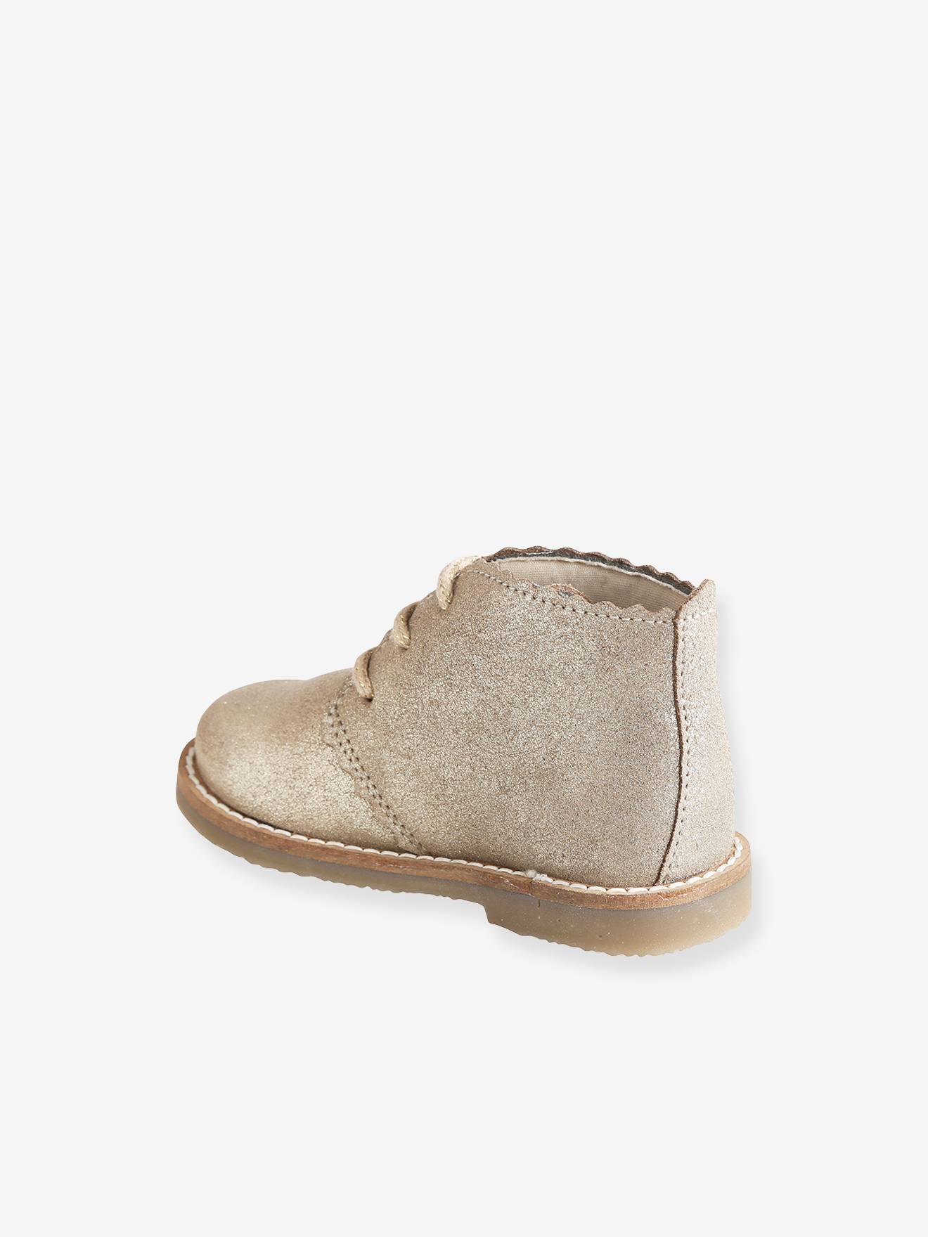 Vertbaudet Mädchen Baby Schnürboots - marine sterne