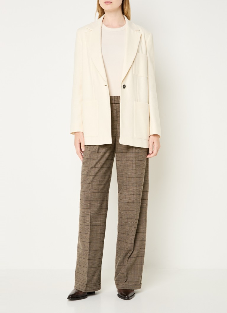 Max & Co Ara blazer in wool blend with patch pockets
