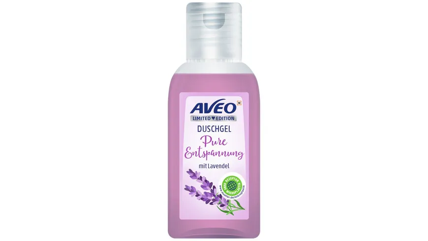 AVEO Limited Edition Duschgel Pure Entspannung mit Lavendel 50 ml