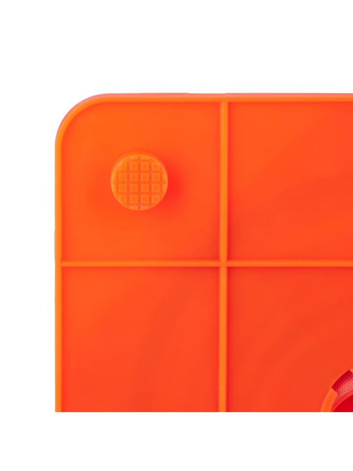 relaxdays 2 x Pylone in Orange/ Silber - (B)24,5 x (H)45 x (T)24,5 cm günstig kaufen onesize