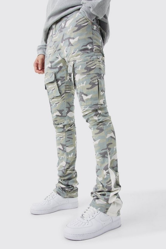 Tall Skinny Camouflage Cargo-Hose