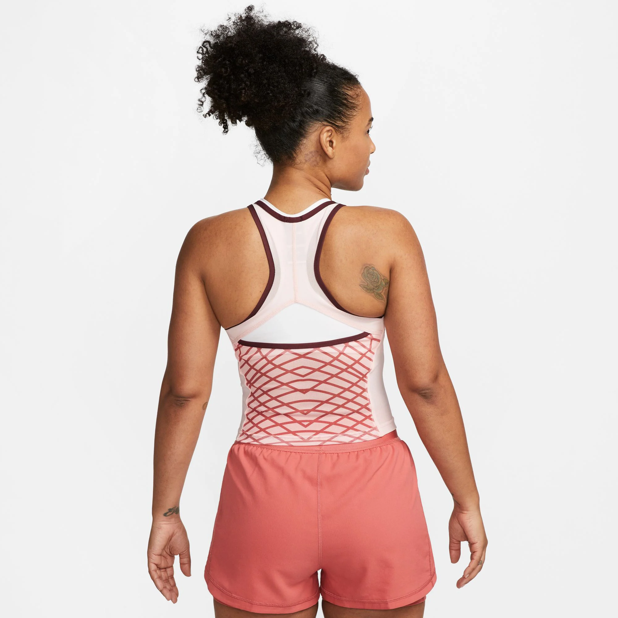 Dri-Fit Court Slam RG Tank-Top Damen - Rosa, Koralle