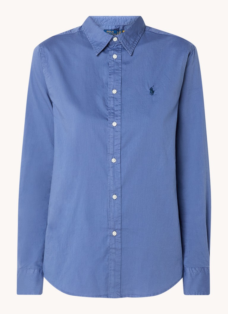 Ralph Lauren  Blouse met logoborduring