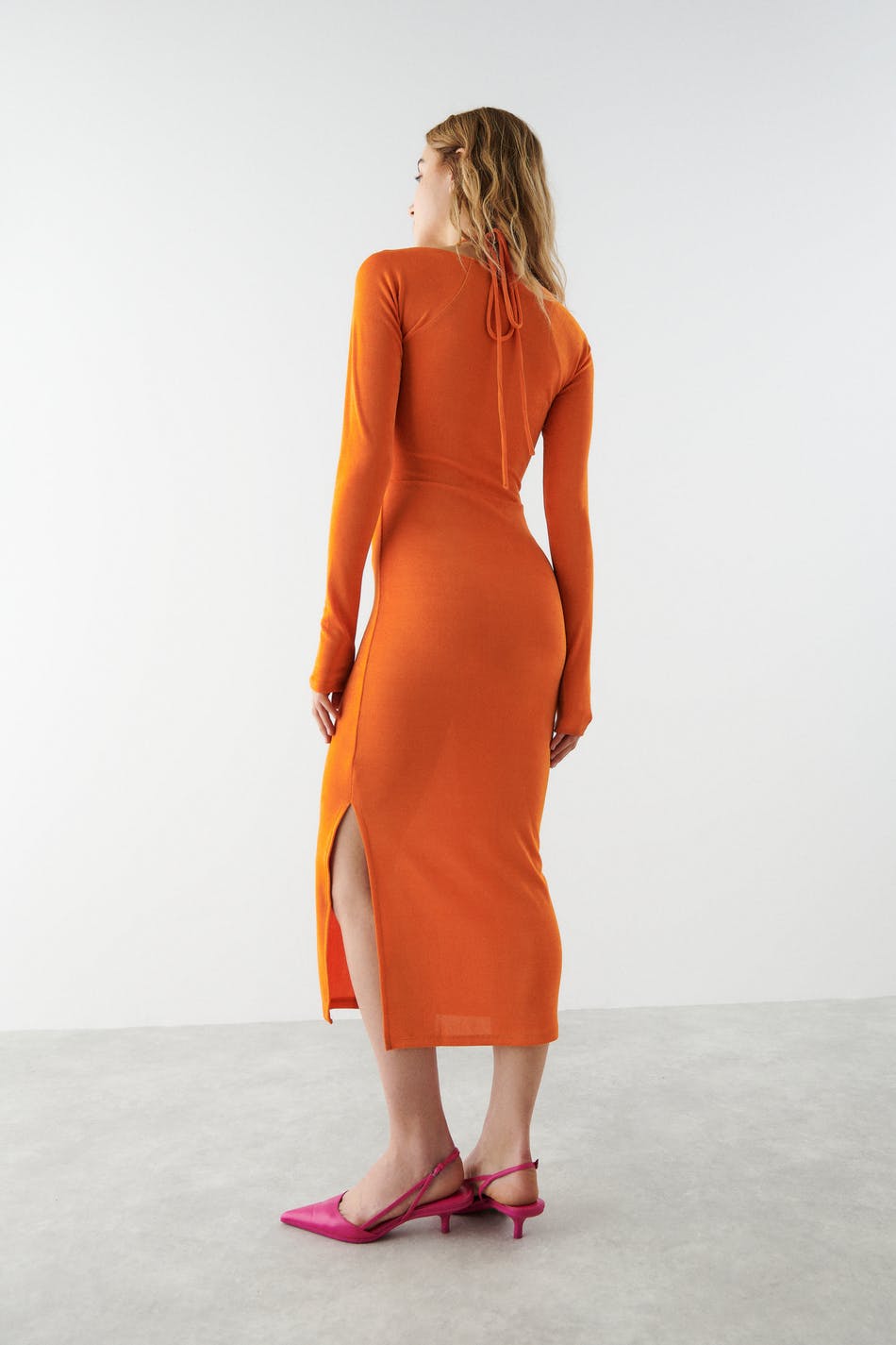 Lorna midi dress