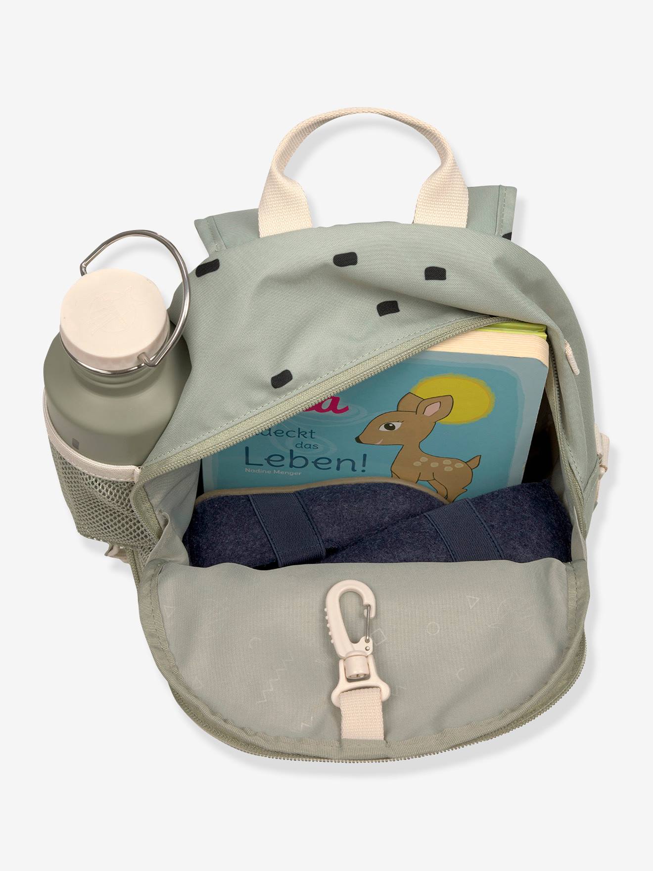 Sac à dos maternelle Happy Prints LÄSSIG olive