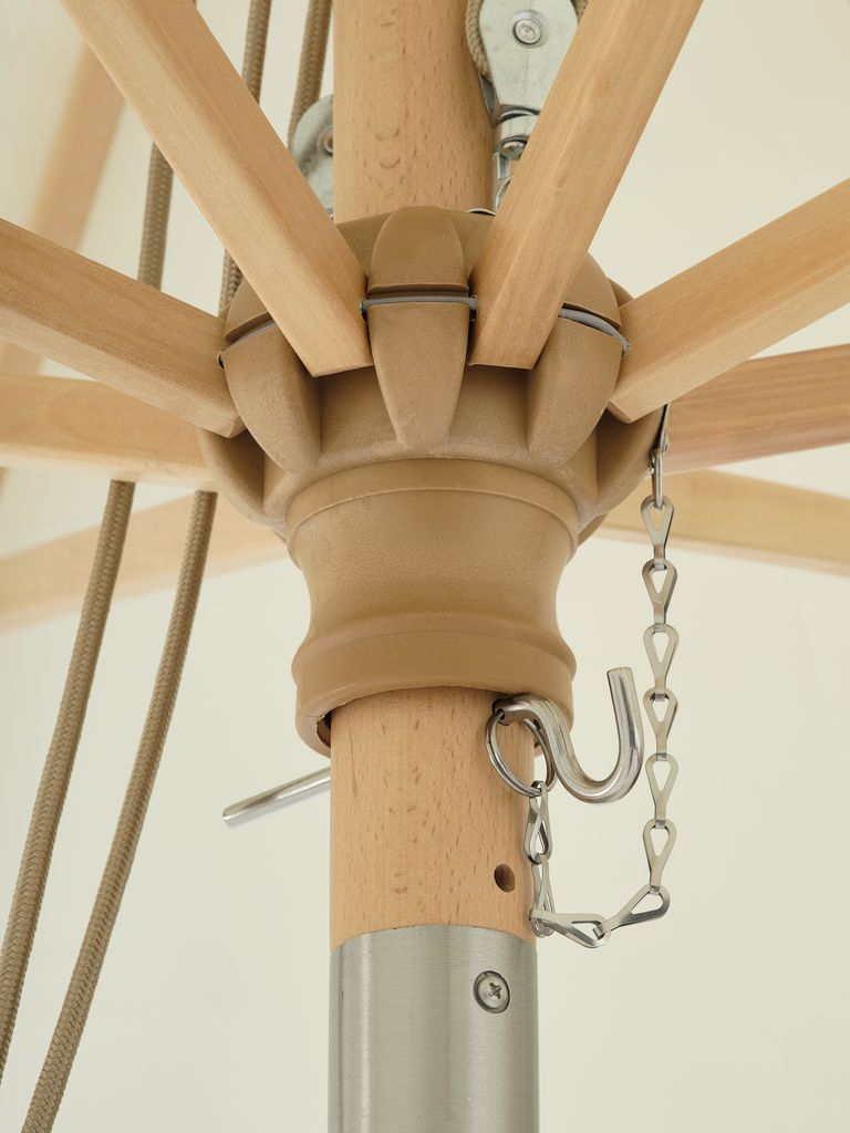 LEMVIG Parasol de marché LEMVIG Ø300 blanc