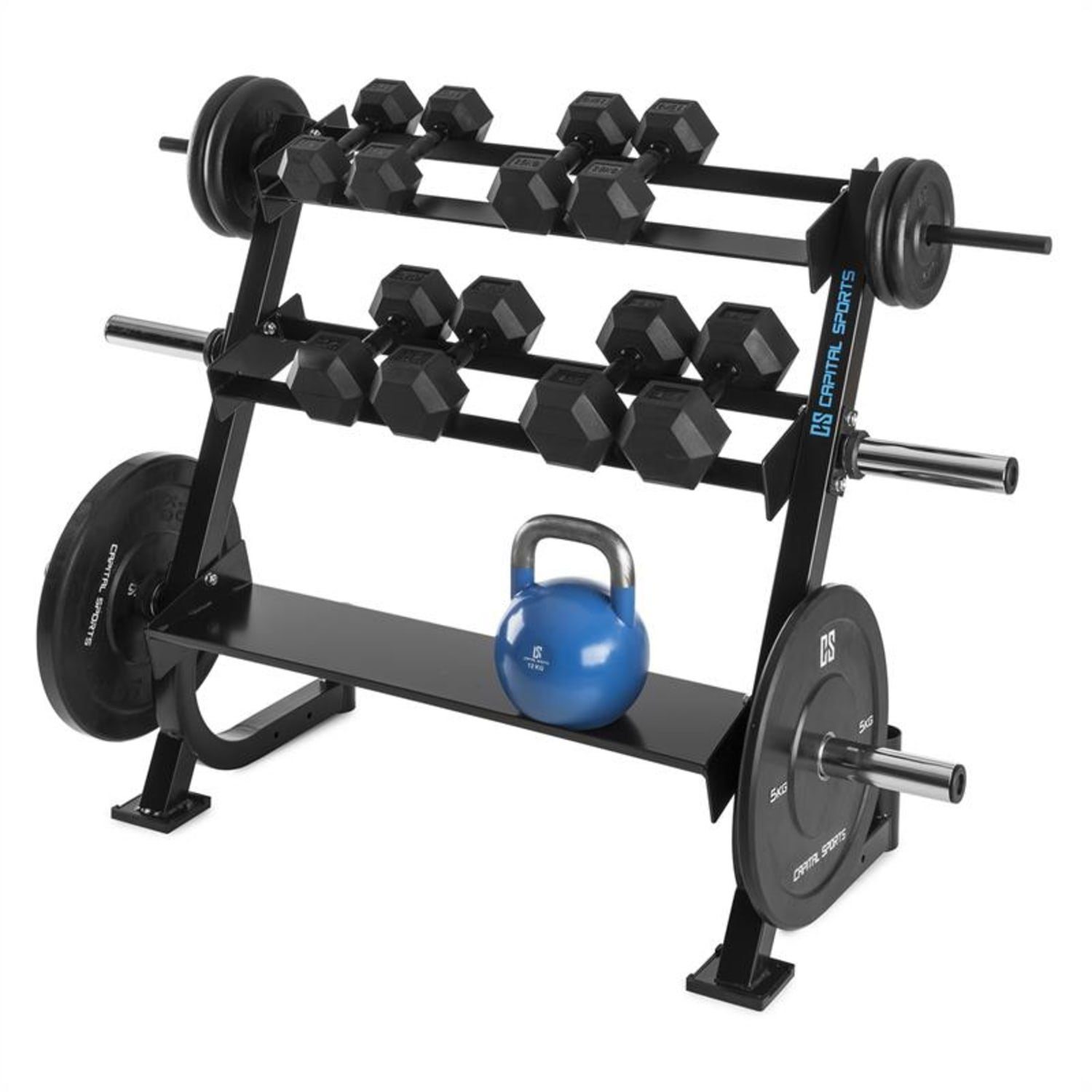 Capital Sports Hantel Depoto Kettlebellablage