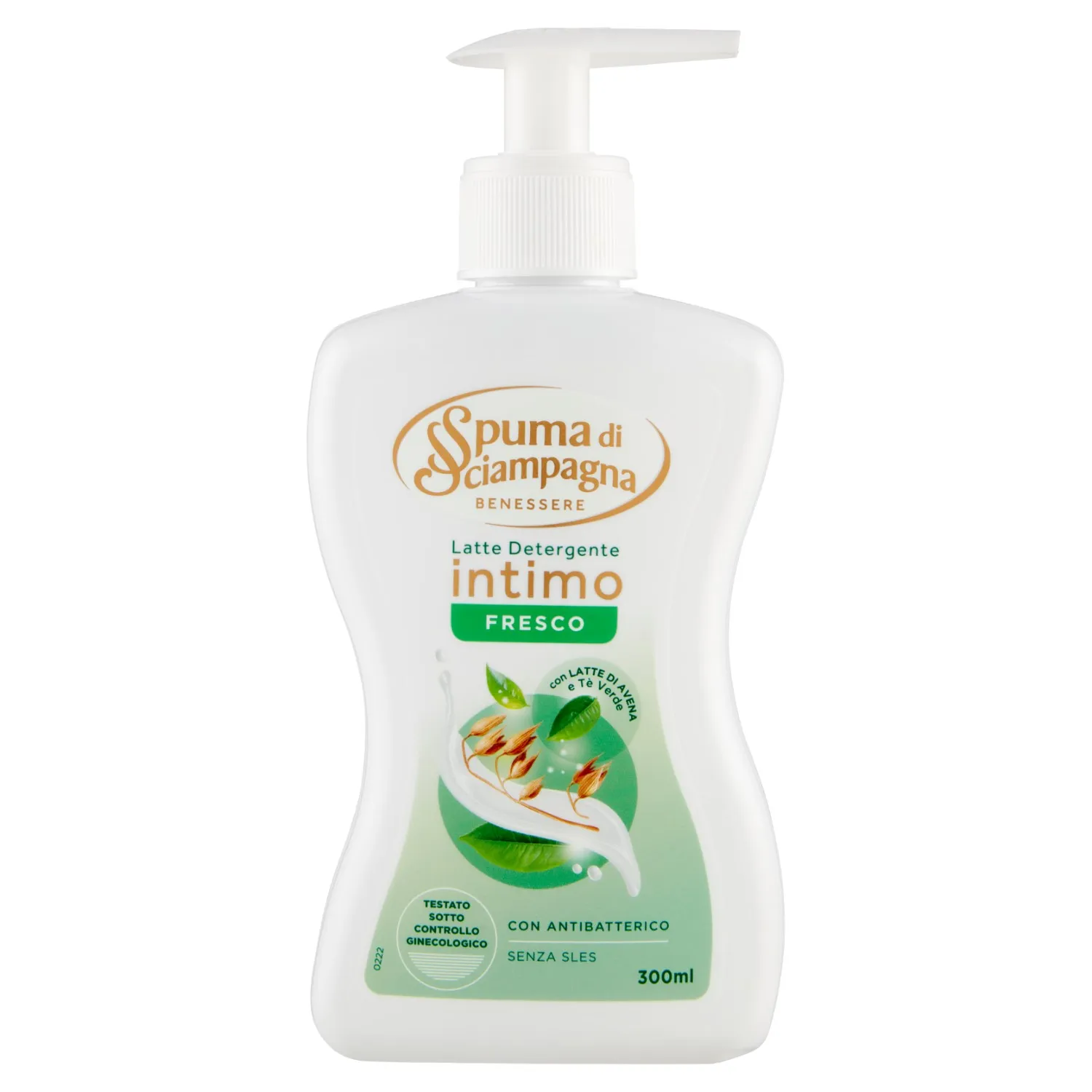 Spuma di Sciampagna Benessere Lapte demachiant intim proaspăt 300 ml
