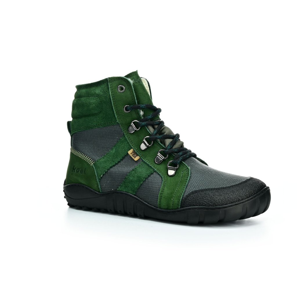 Koel4kids Miloni 2.0 Hydro WP Green AD Winterbarfußschuhe