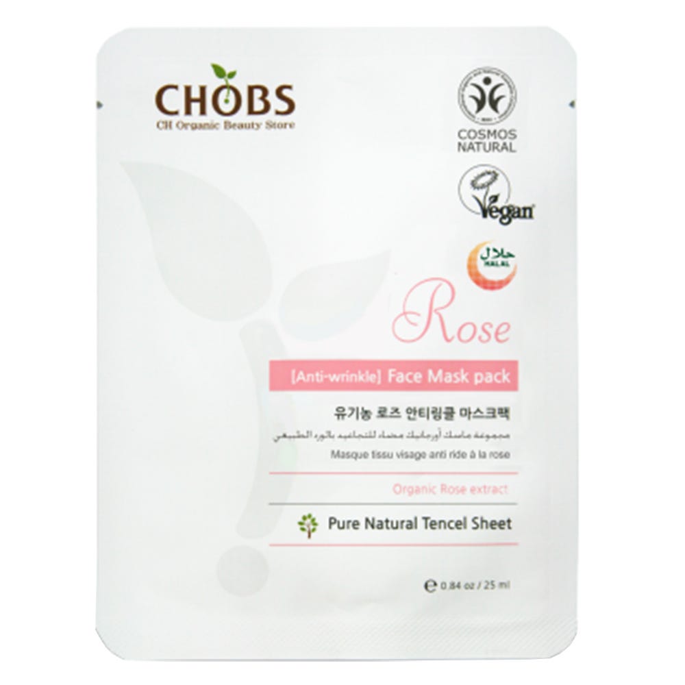 Chobs Rose Anti-Wrinkle Mask Pack 25 ml