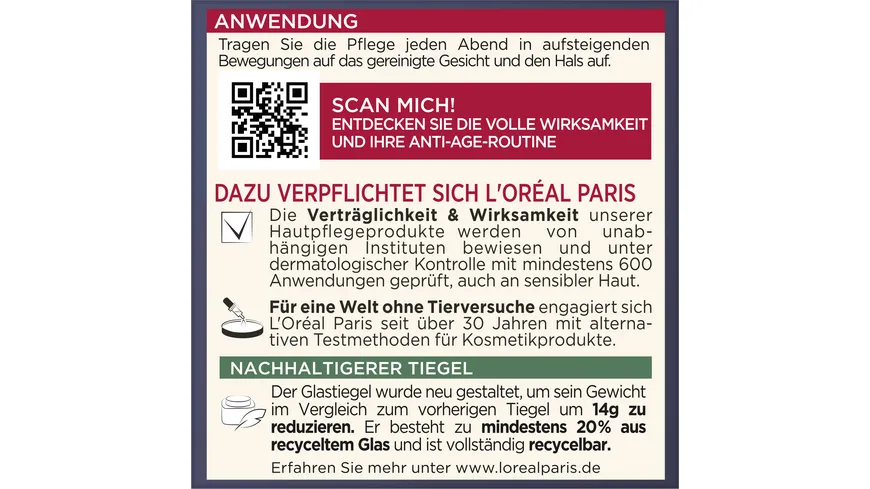 L'Oréal Revitalift Laser X3 Cica Nachtcreme 50 ml