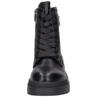 Tom Tailor Schnürstiefelette in schwarz