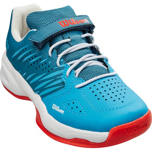 KINDER TENNISOUTDOORSCHUHE KAOS K 2.0 BLUE CORAL/WH/FIESTA