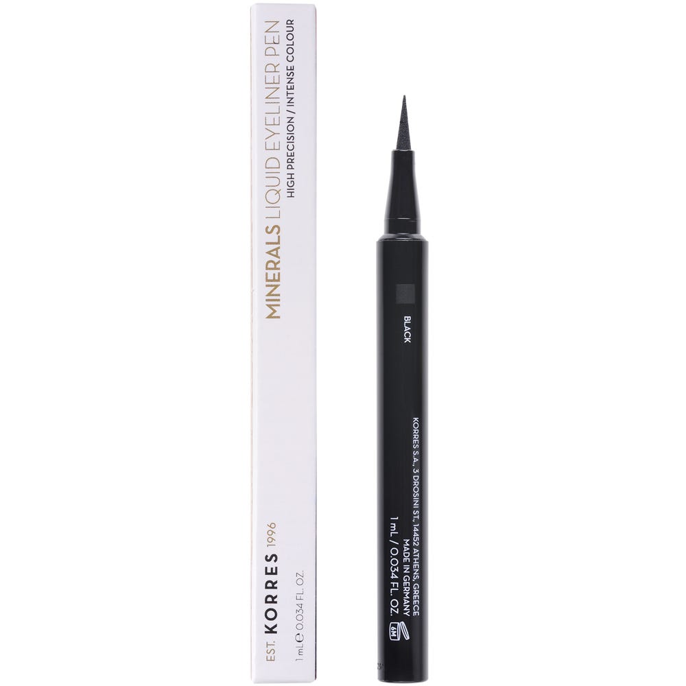 Korres Minerals Flüssig-Eyeliner 01 Black