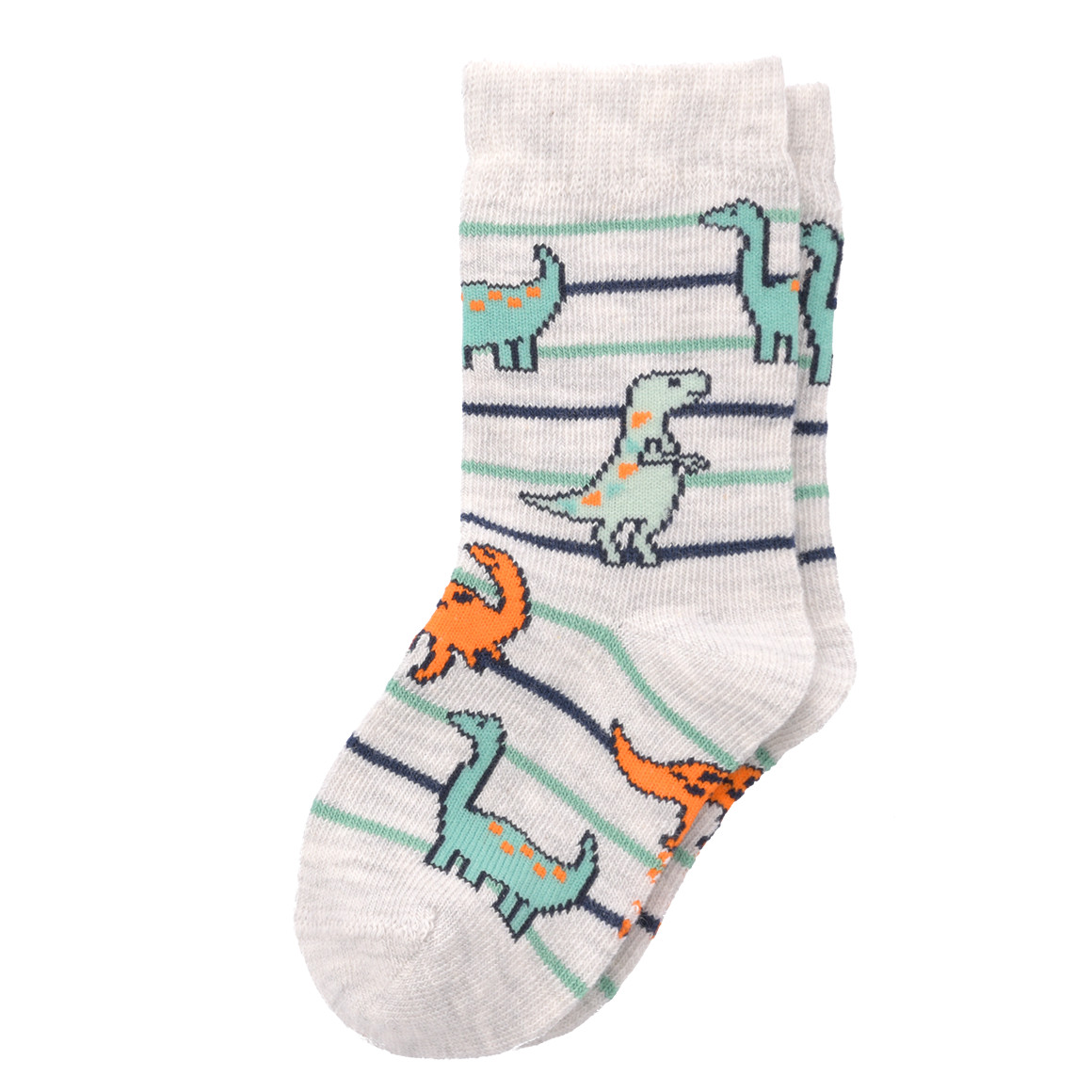 3 Paar Baby Socken mit Dino-Motiven