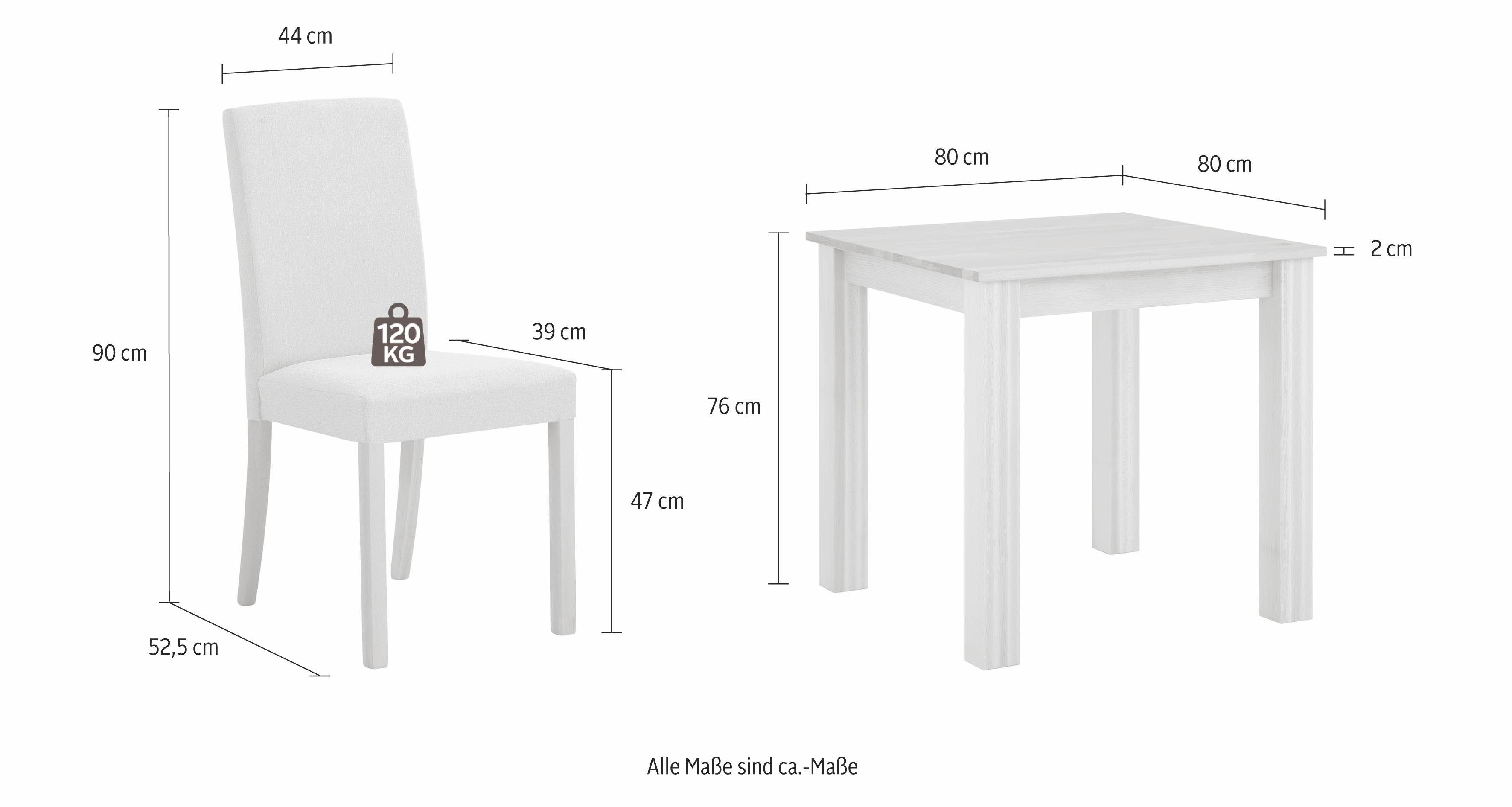 Home affaire Essgruppe, (Set, 3-tlg)
